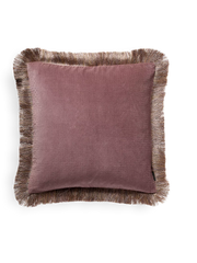 Vellore Cotton Velvet Cushion case 50x50cm Vintage Pink