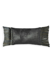 Vellore Cotton Velvet Cushion case 50x30cm Grey Blue