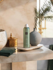 The Ritual of Jing Sleep Foaming Shower Gel Lifestyle with Product