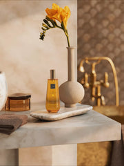 The Ritual of Mehr Dry Oil Lifestyle with Product