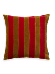 Vellore Cushion Cover Red Stripes 50 x 50cm