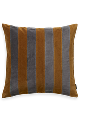 Vellore Cushion Cover Mocha Stripes 50 x 50cm