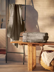 Super Smooth Cotton Bath Towel 70x140cm Sand