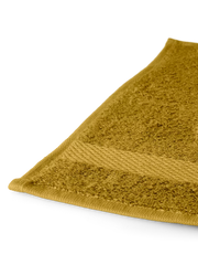 Super Smooth Cotton Guest Towel 30x30cm Mustard