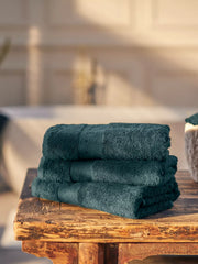 Super Smooth Cotton Hand Towel 50x100cm Petrol