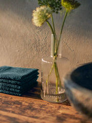 Super Smooth Cotton Guest Towel 30x30cm Petrol
