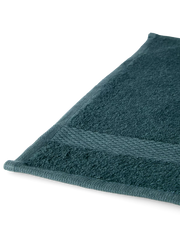 Super Smooth Cotton Guest Towel 30x30cm Petrol