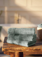 Super Smooth Cotton Hand Towel 50x100cm Misty Jade