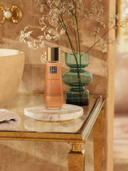 The Ritual of Karma Shimmering Body Oil 100ml Lifestyle with Product