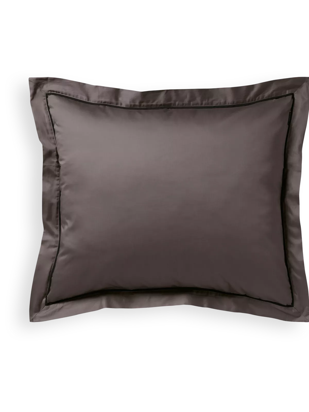 Singapore Satin Cotton Pillowcase 70x60cm Grey