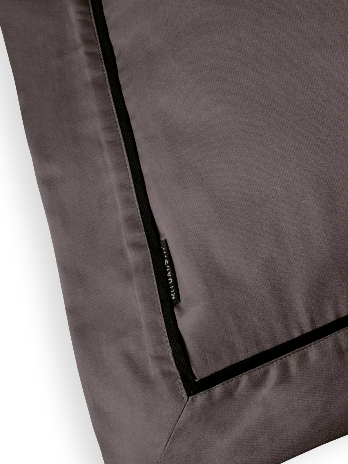 Singapore Satin Cotton Pillowcase 80x80cm Grey
