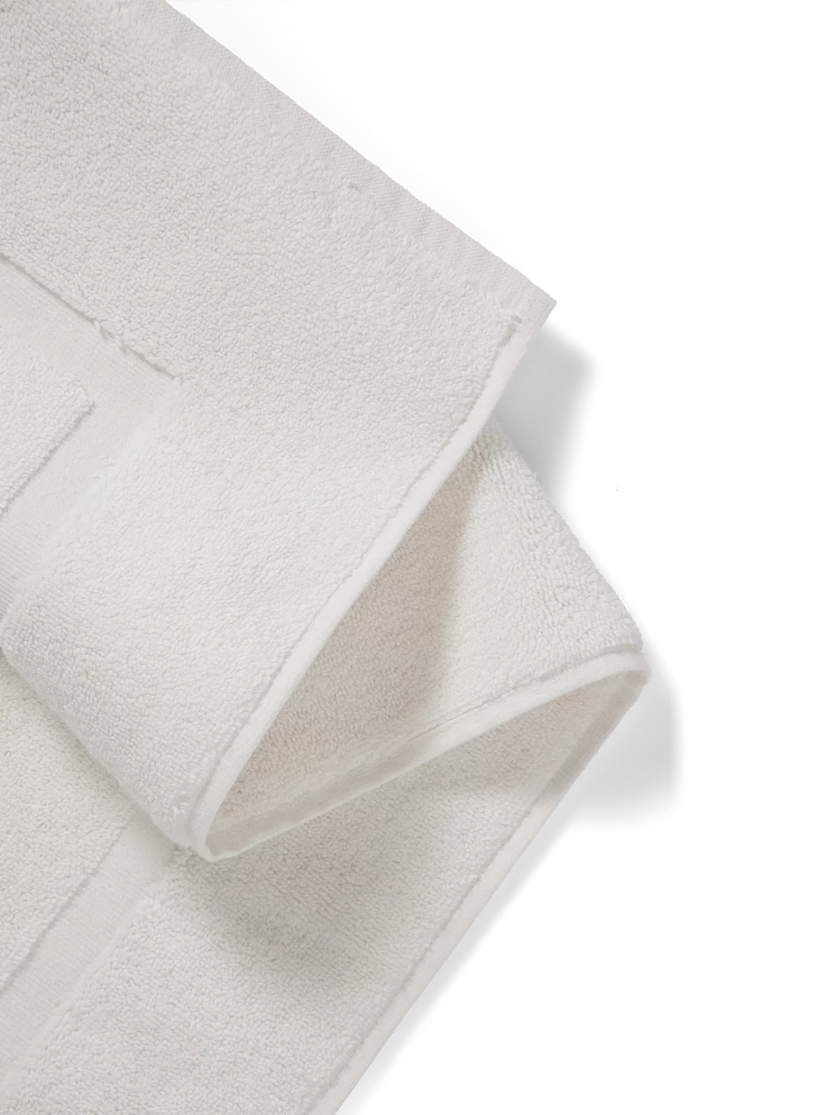 Super Smooth Cotton Bath Mat 70x120cm Off White