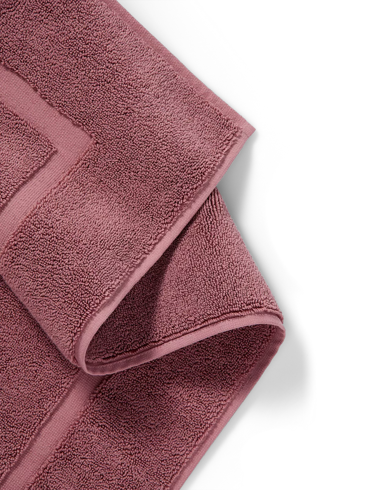 Super Smooth Cotton Bath Mat 70x120cm Powder Pink