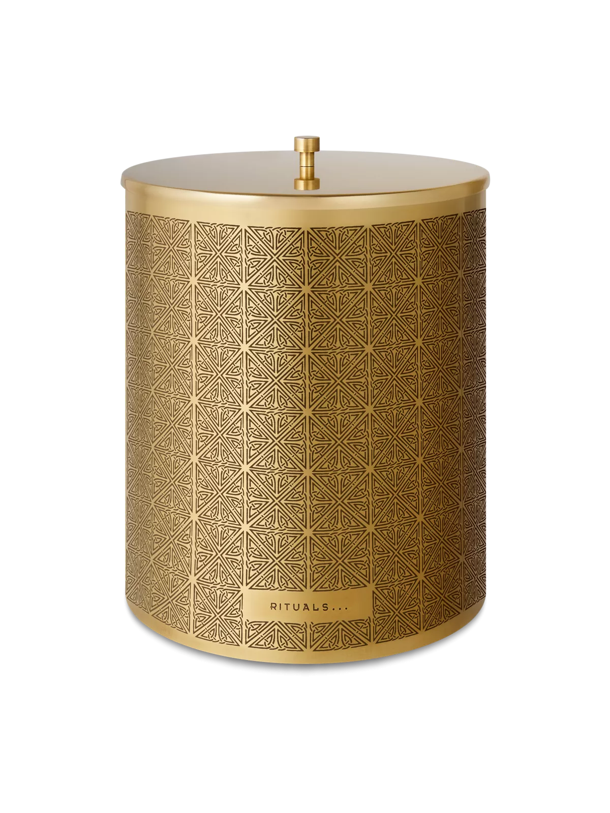 Enume Trash Bin Antique Brass