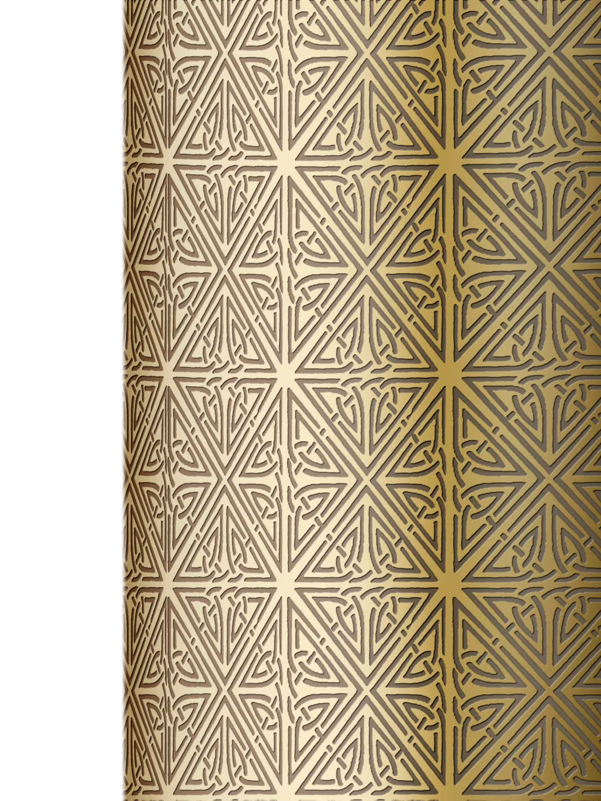 Enume Cotton Jar Antique Brass