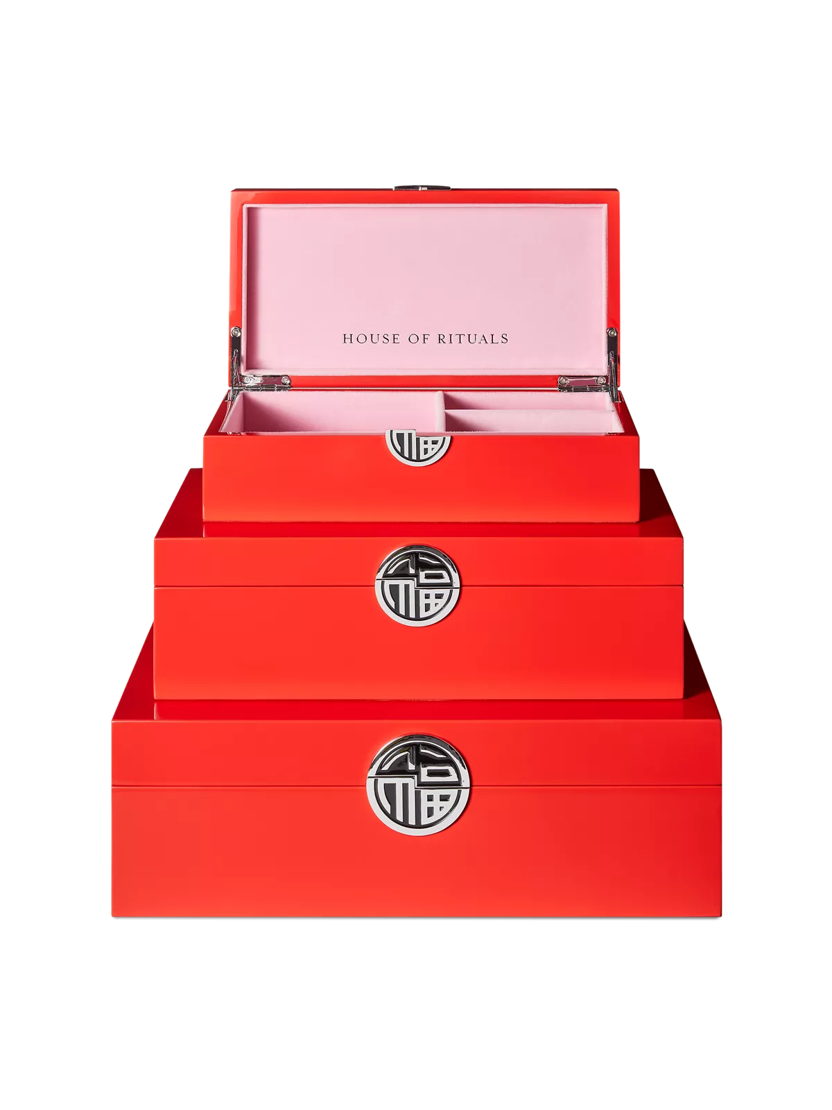 Treasure Box Medium Red
