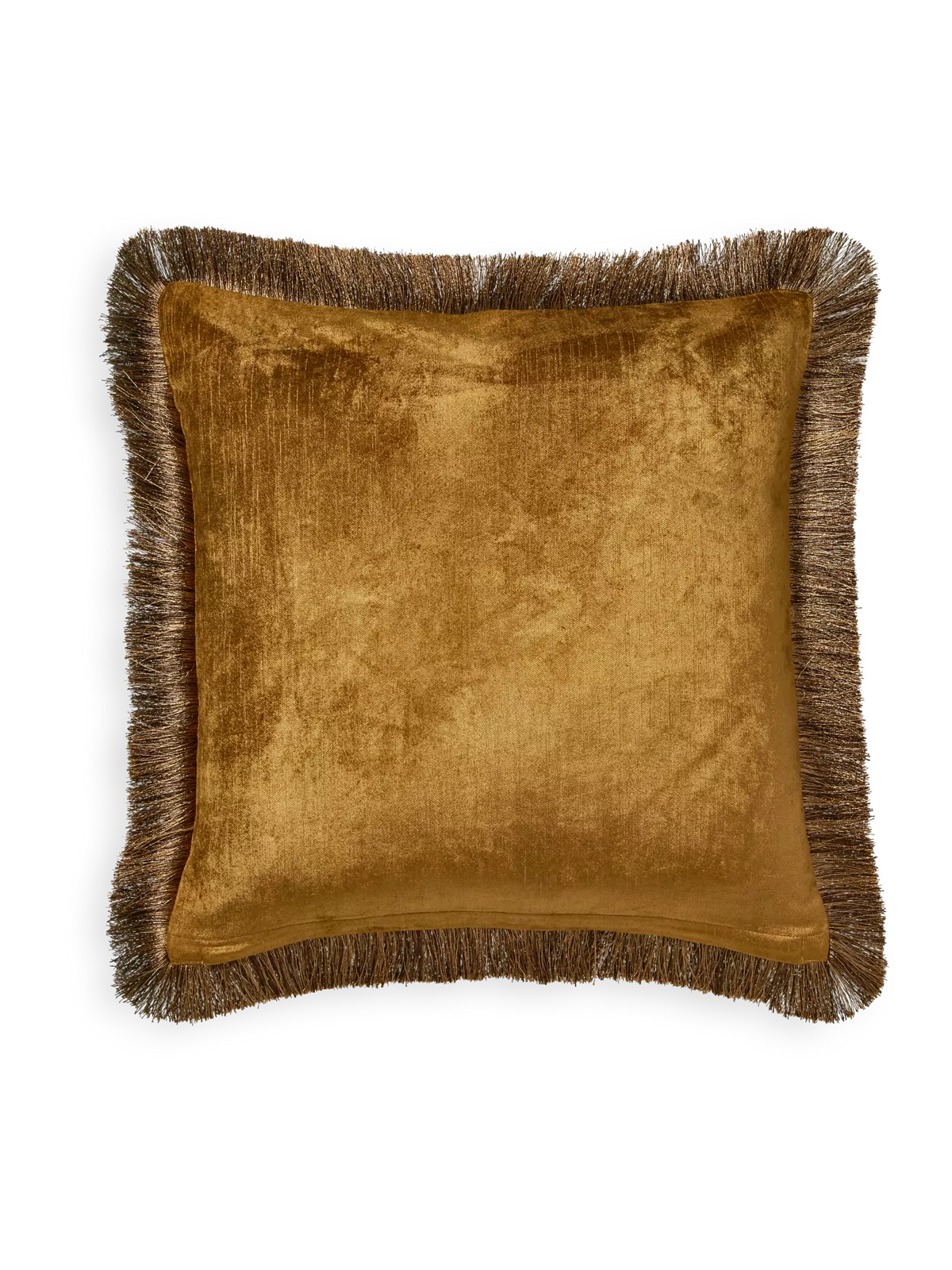 Vellore Cotton Velvet Cushion case 50x50cm Golden Mocha