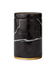Dedaine Cotton Jar Black Marble