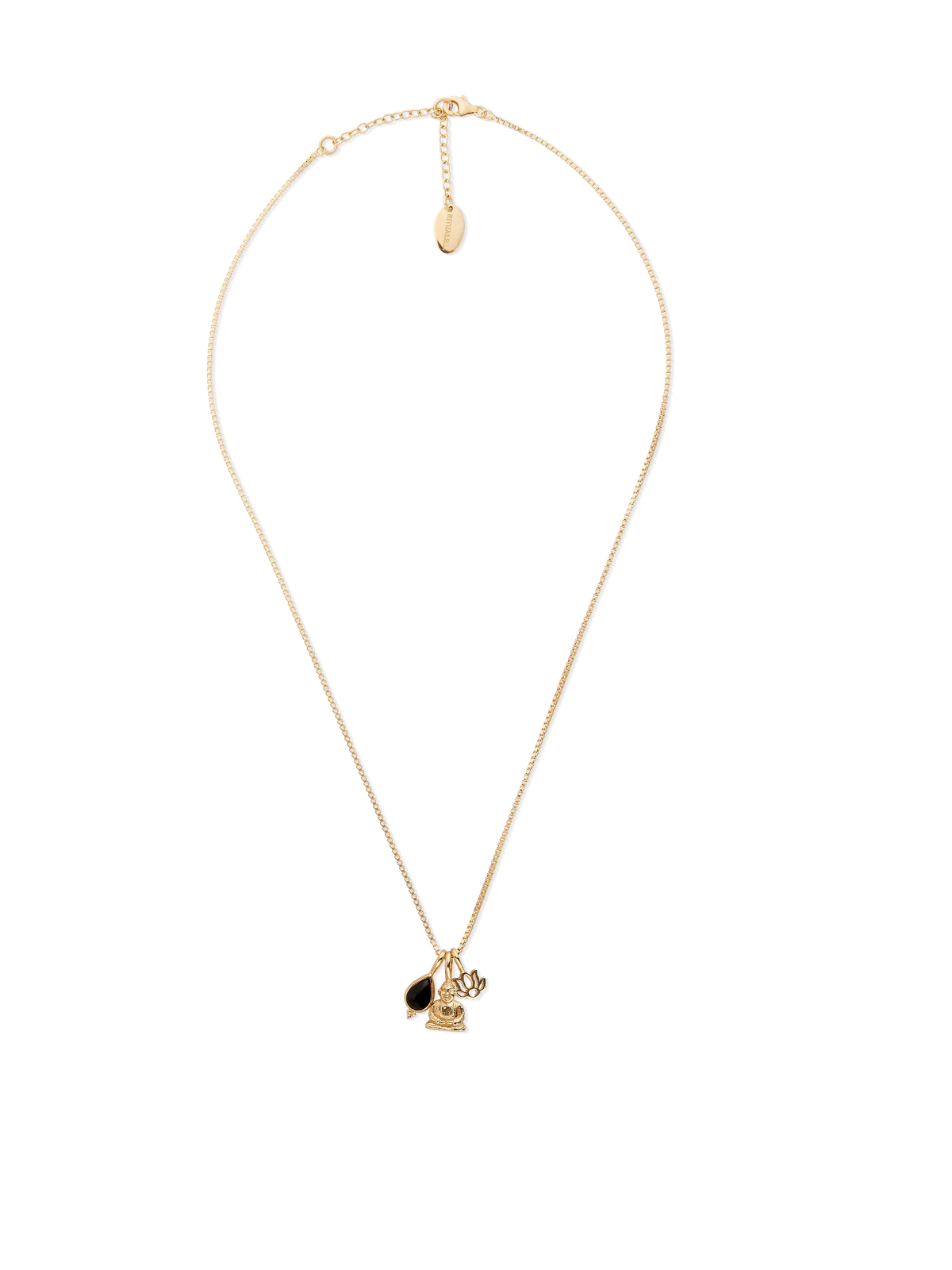 Black Onyx Pendant Necklace