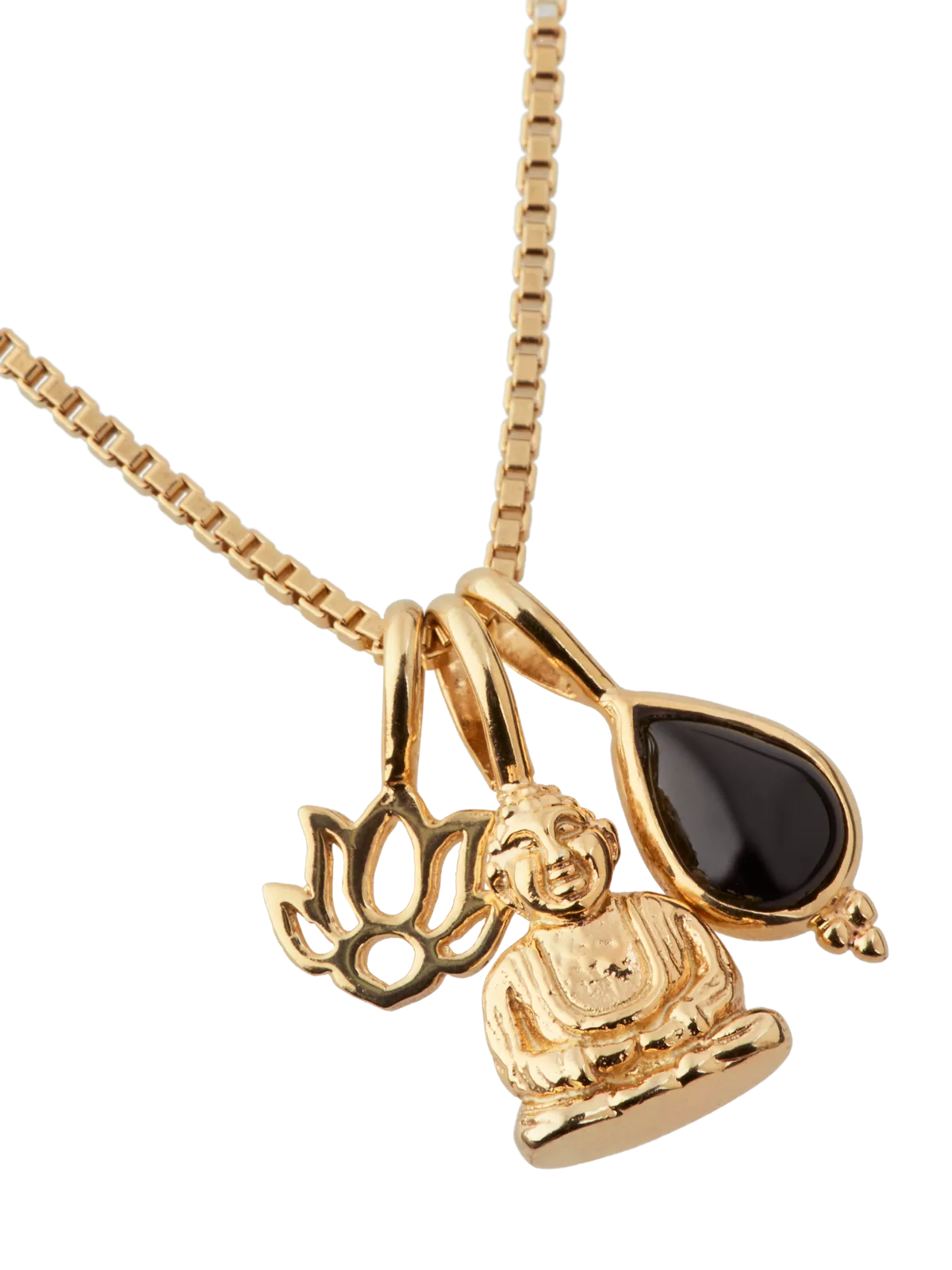 Black Onyx Pendant Necklace