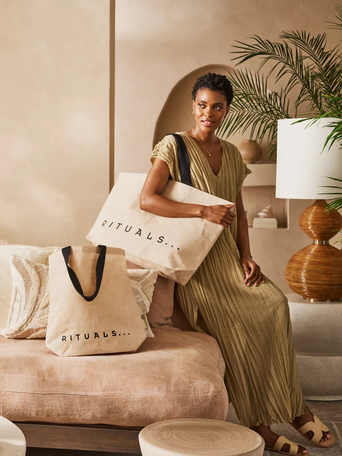 Summer of Joy Lifestyle with Model and Packshot