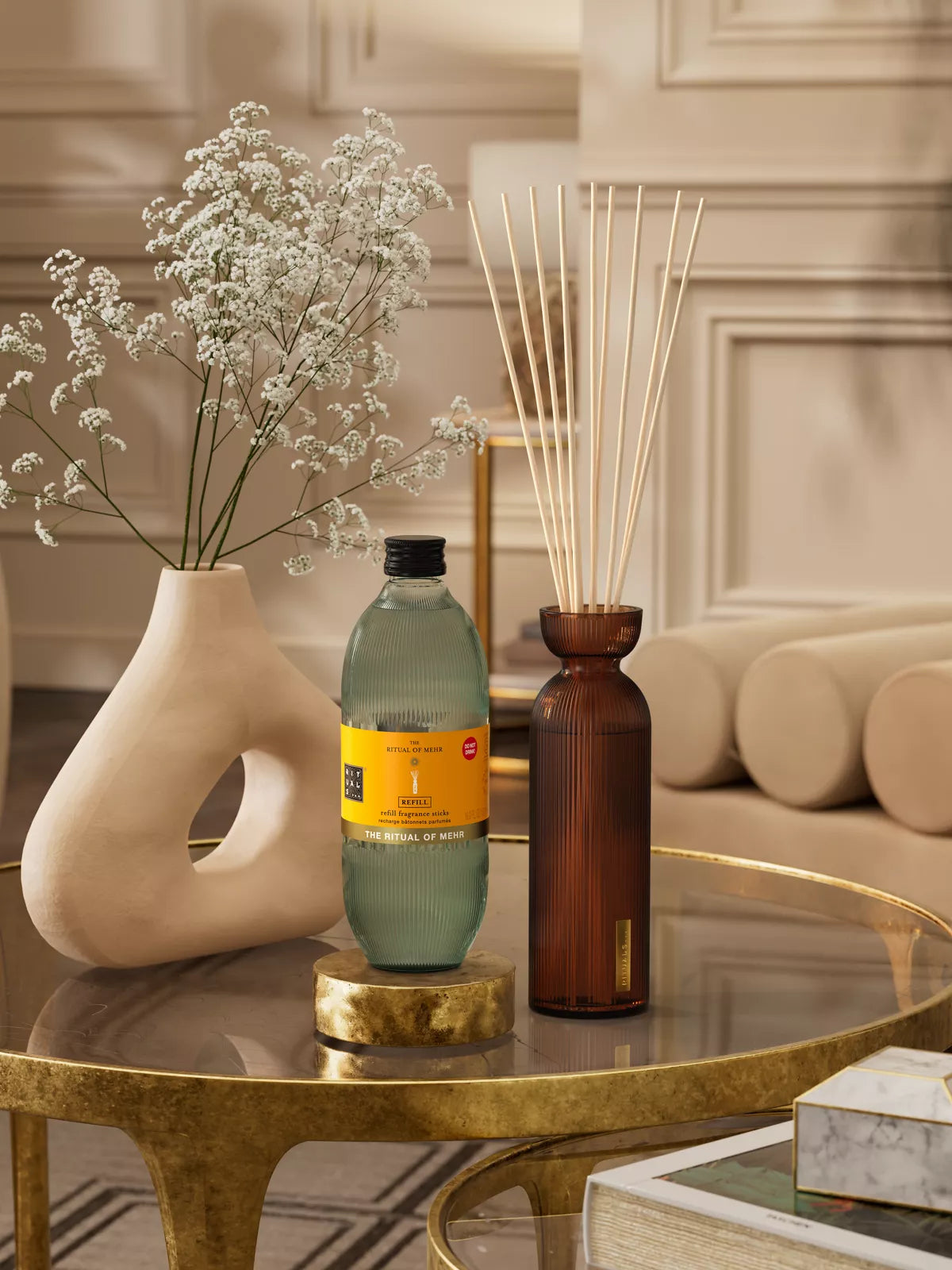 The Ritual of Mehr Refill Fragrance Sticks 500ml