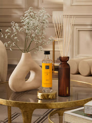 The Ritual of Mehr Refill Fragrance Sticks 250ml Lifestyle with Product