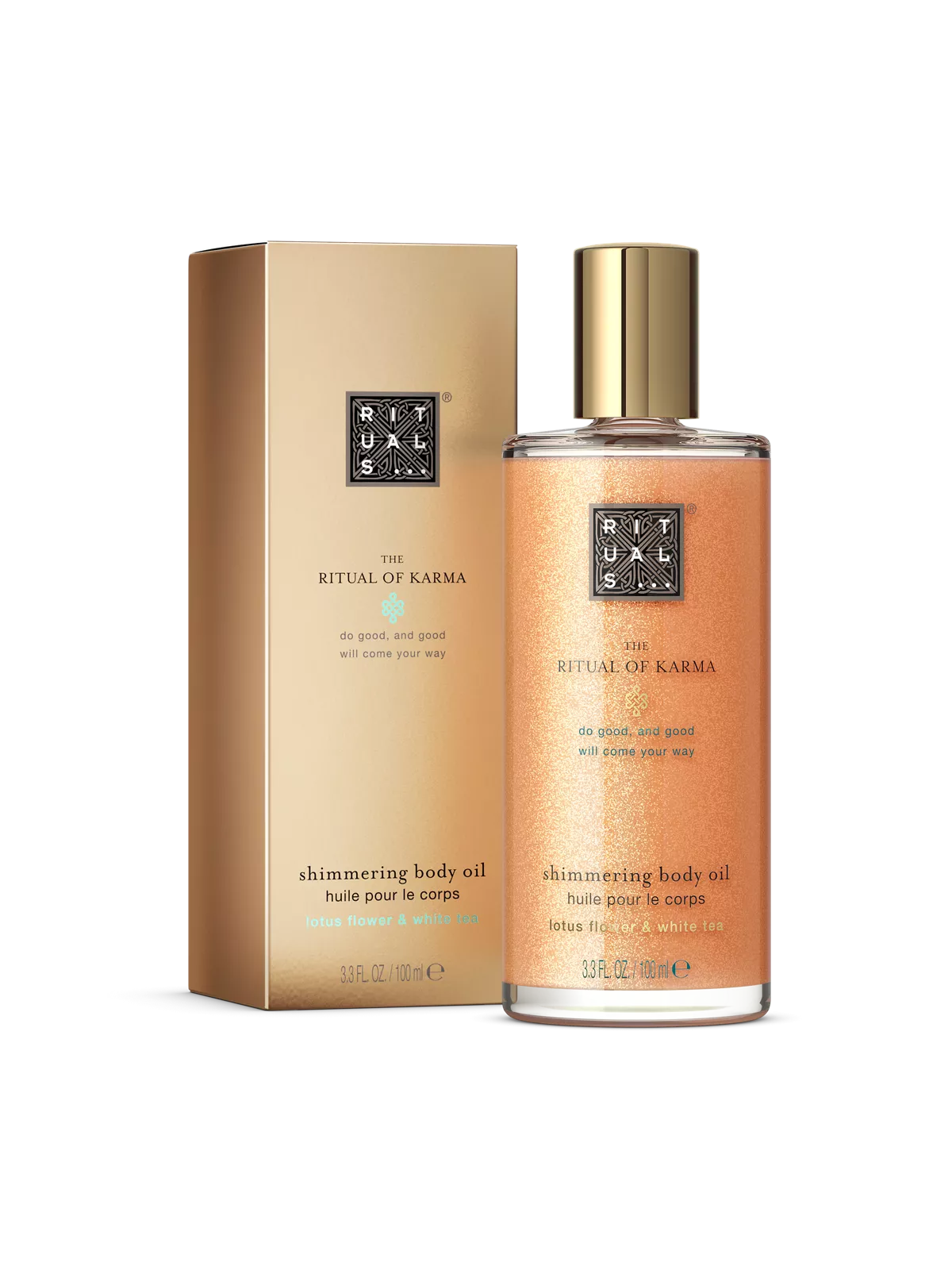 The Ritual of Karma Shimmering Body Oil 100ml