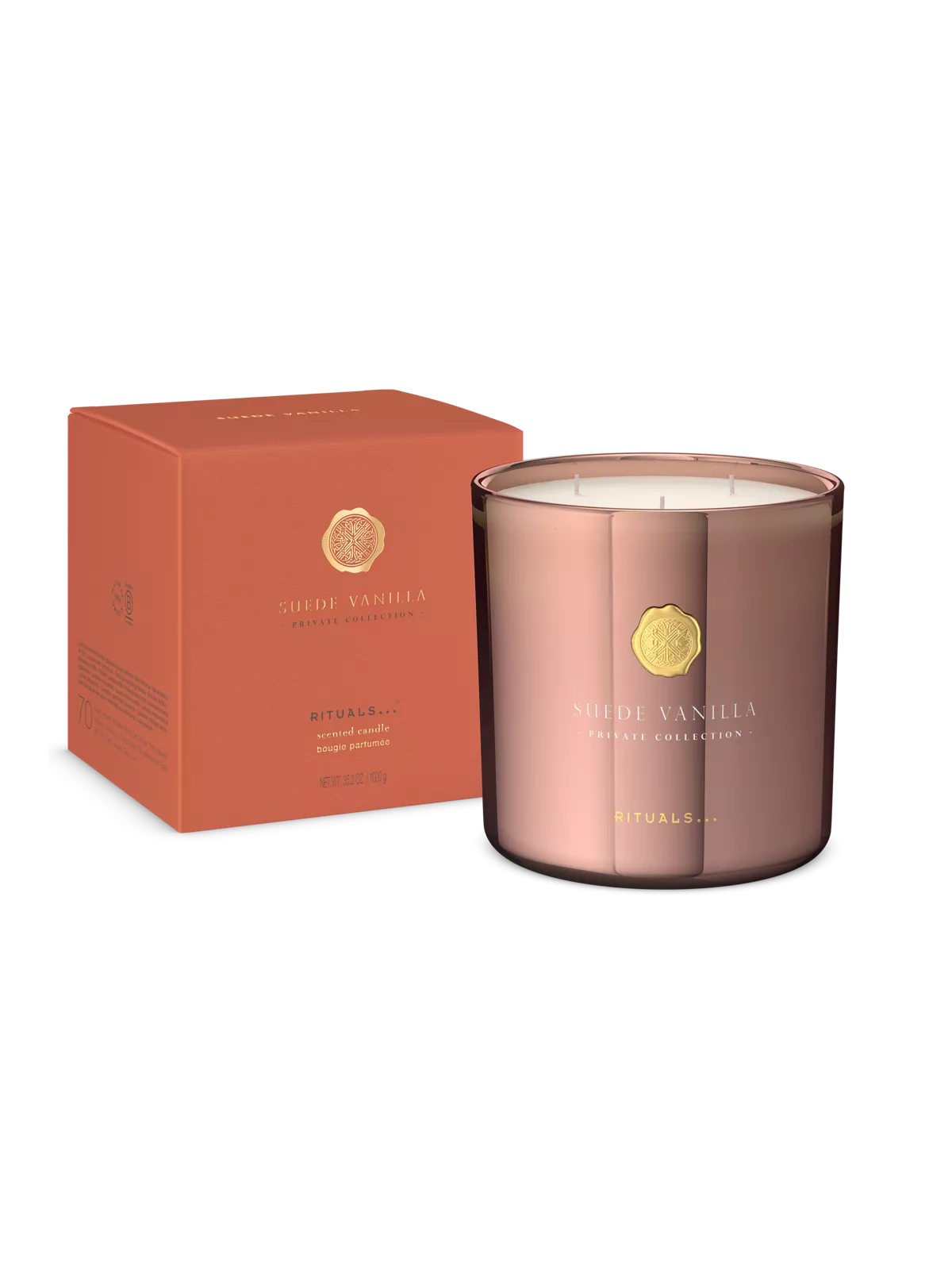 Suede Vanilla Scented Candle 1000g