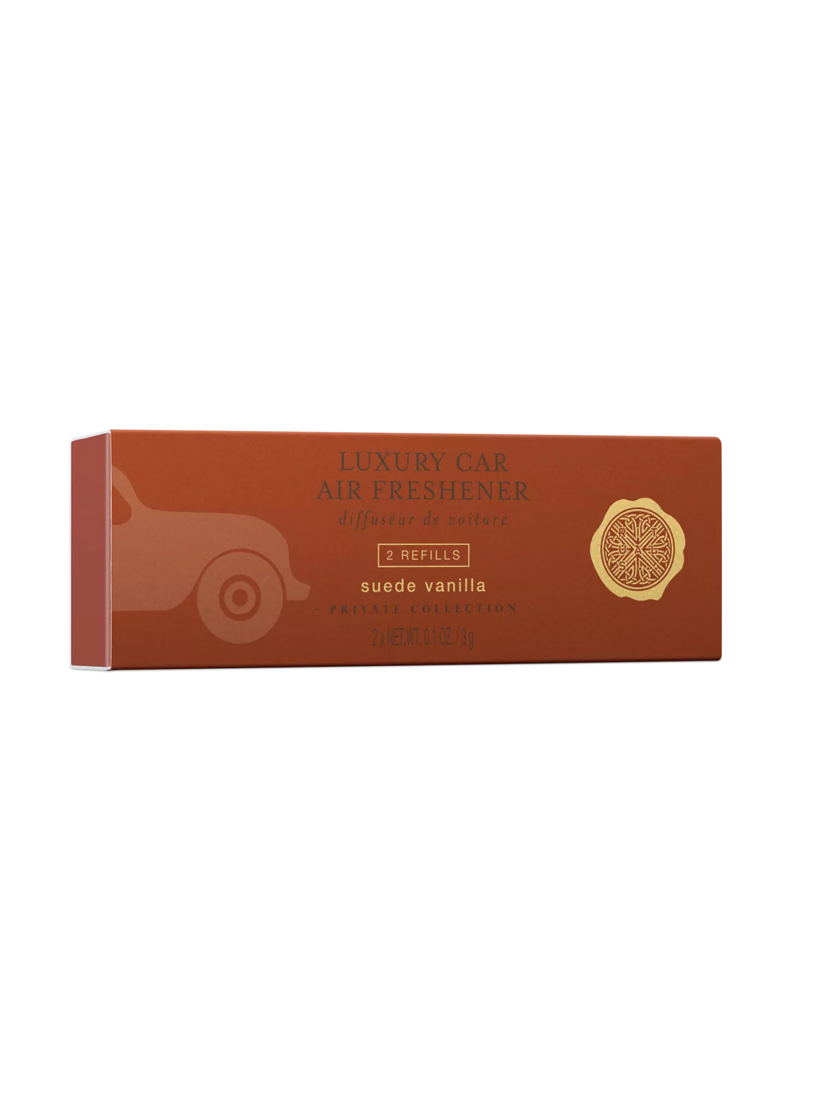 Suede Vanilla Refill Car Perfume
