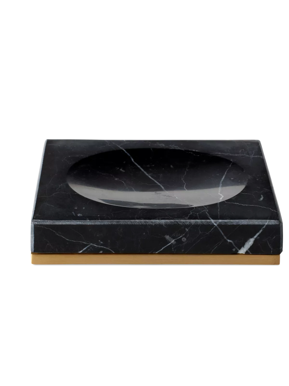 Dedaine Soap Tray Black Marble