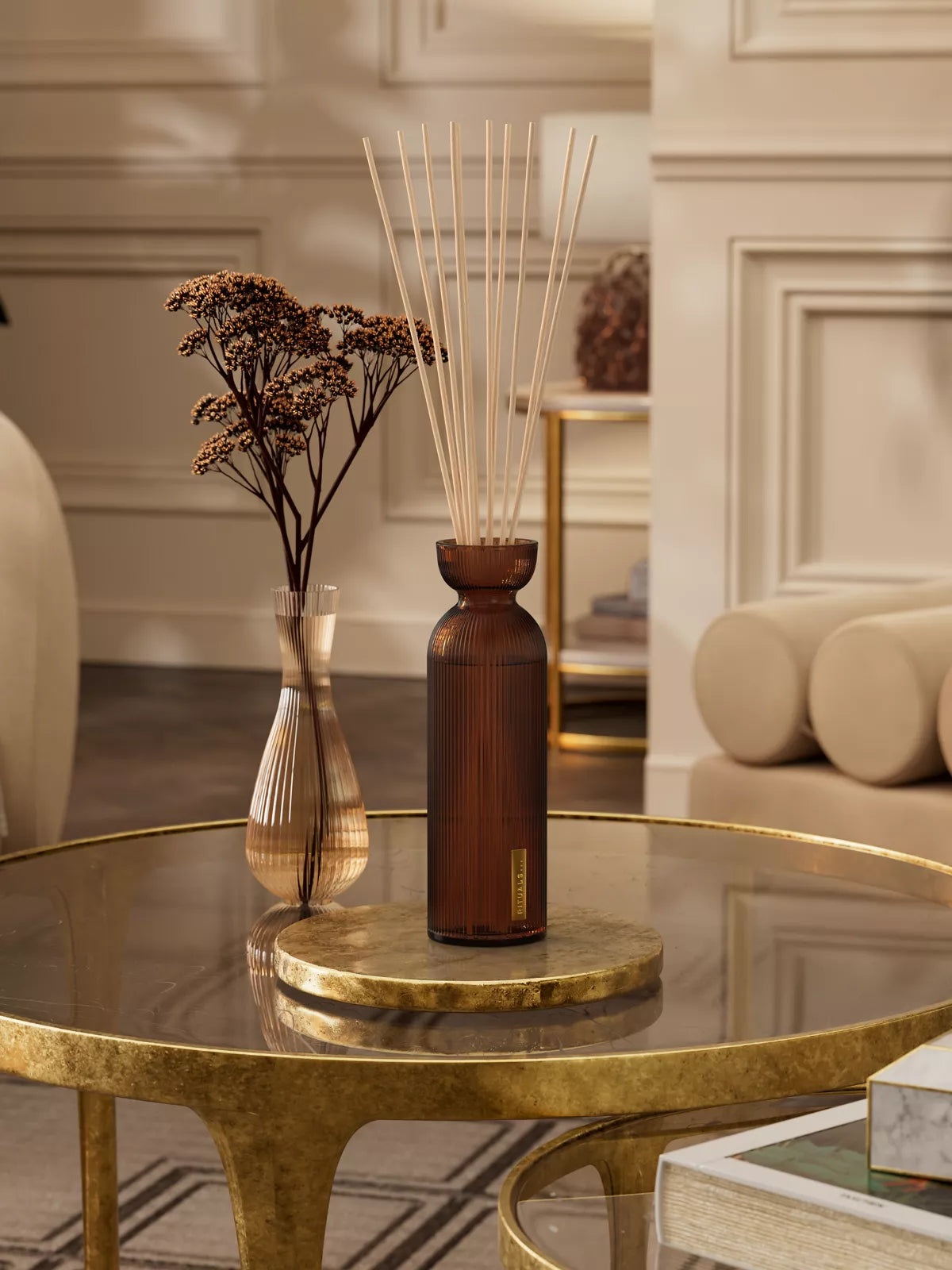 The Ritual of Mehr Fragrance Sticks 250ml Lifestyle with Product