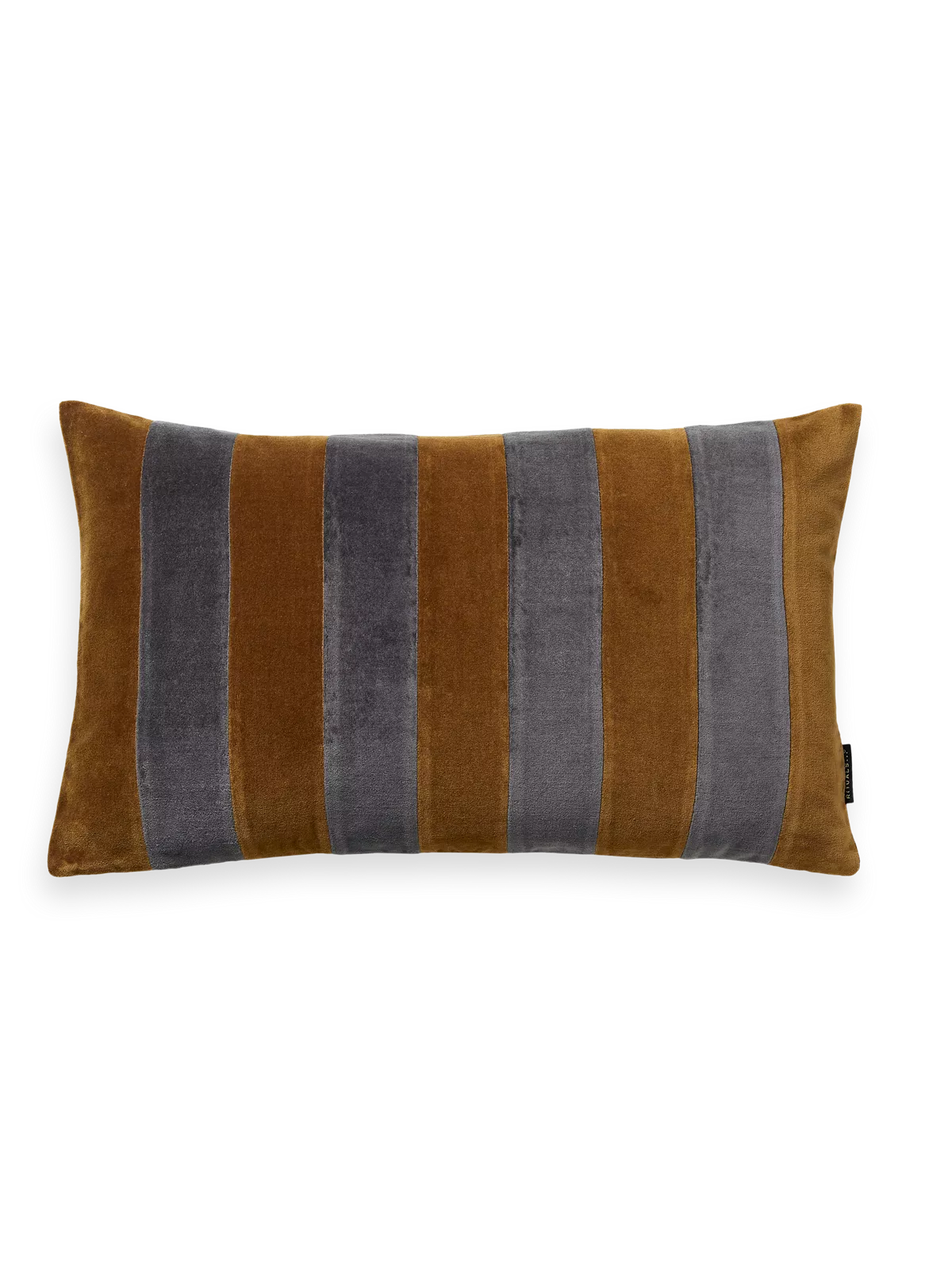 Vellore Cushion Cover Mocha Stripes 50 x 30cm