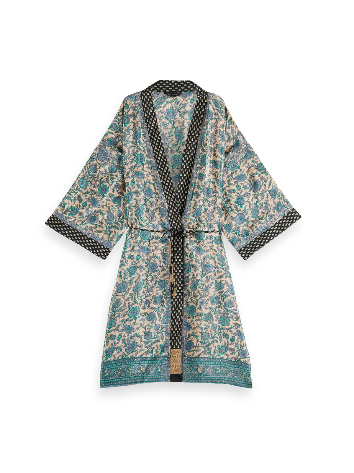 Jaypur Saree Kimono Lavender Blue