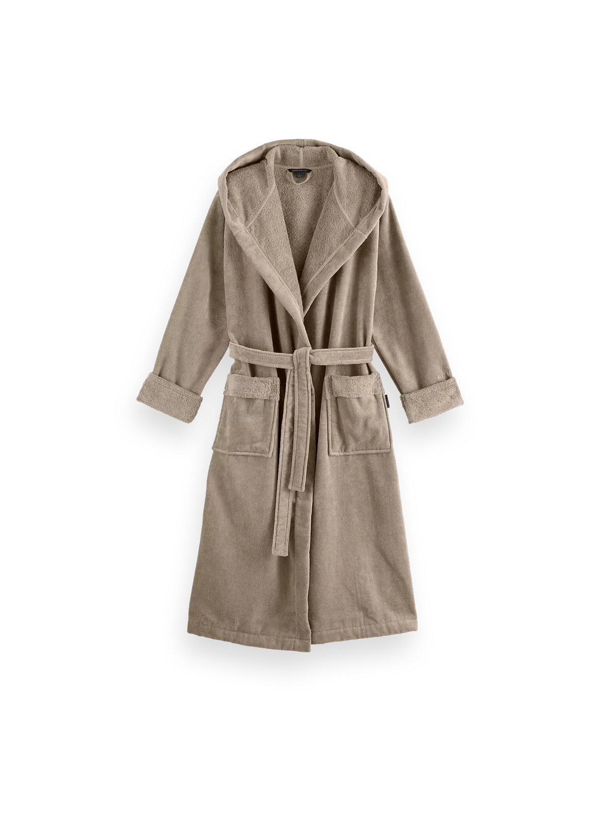 Super Smooth Cotton Bathrobe Women Sand M