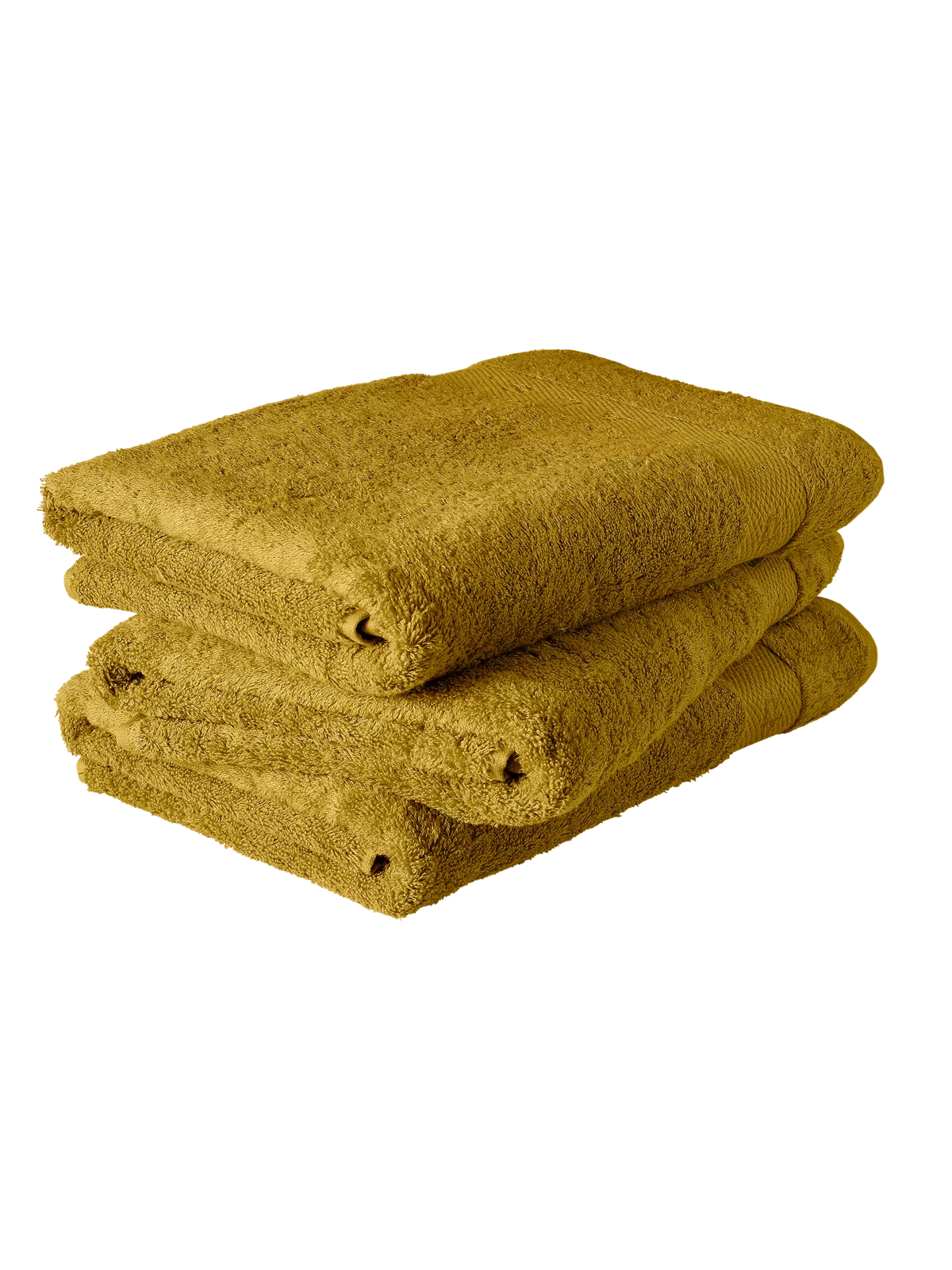 Super Smooth Cotton Bath Towel 70x140cm Mustard