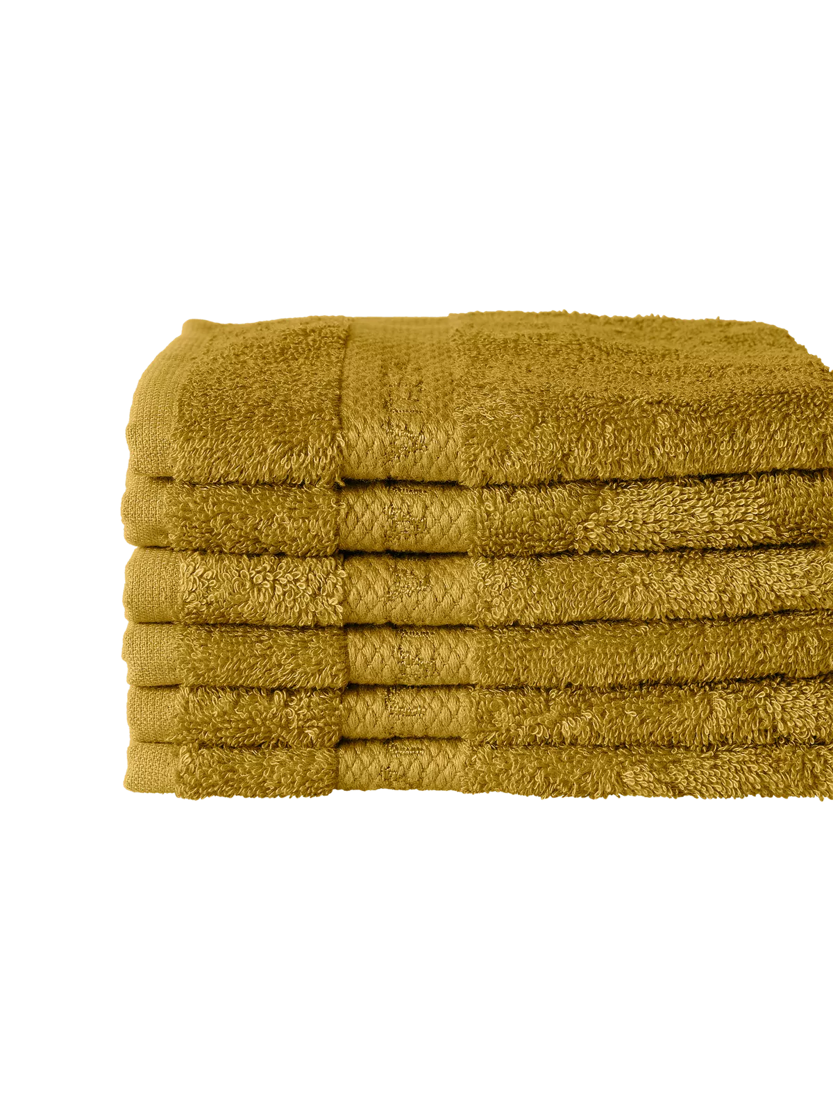 Super Smooth Cotton Guest Towel 30x30cm Mustard