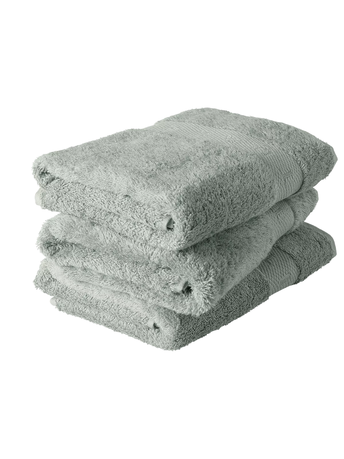 Super Smooth Cotton Hand Towel 50x100cm Misty Jade