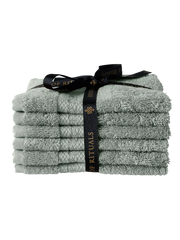 Super Smooth Cotton Guest Towel 30x30cm Misty Jade