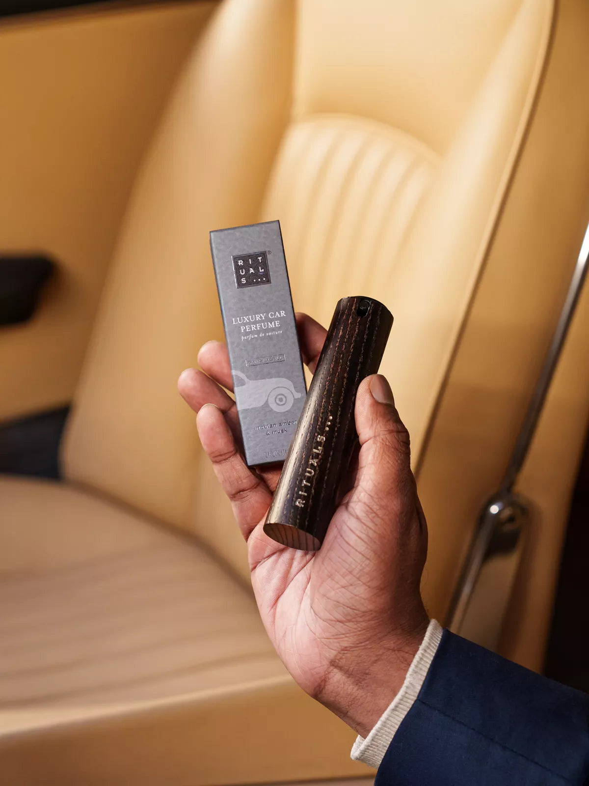Homme Car Perfume Lifestyle with Product
