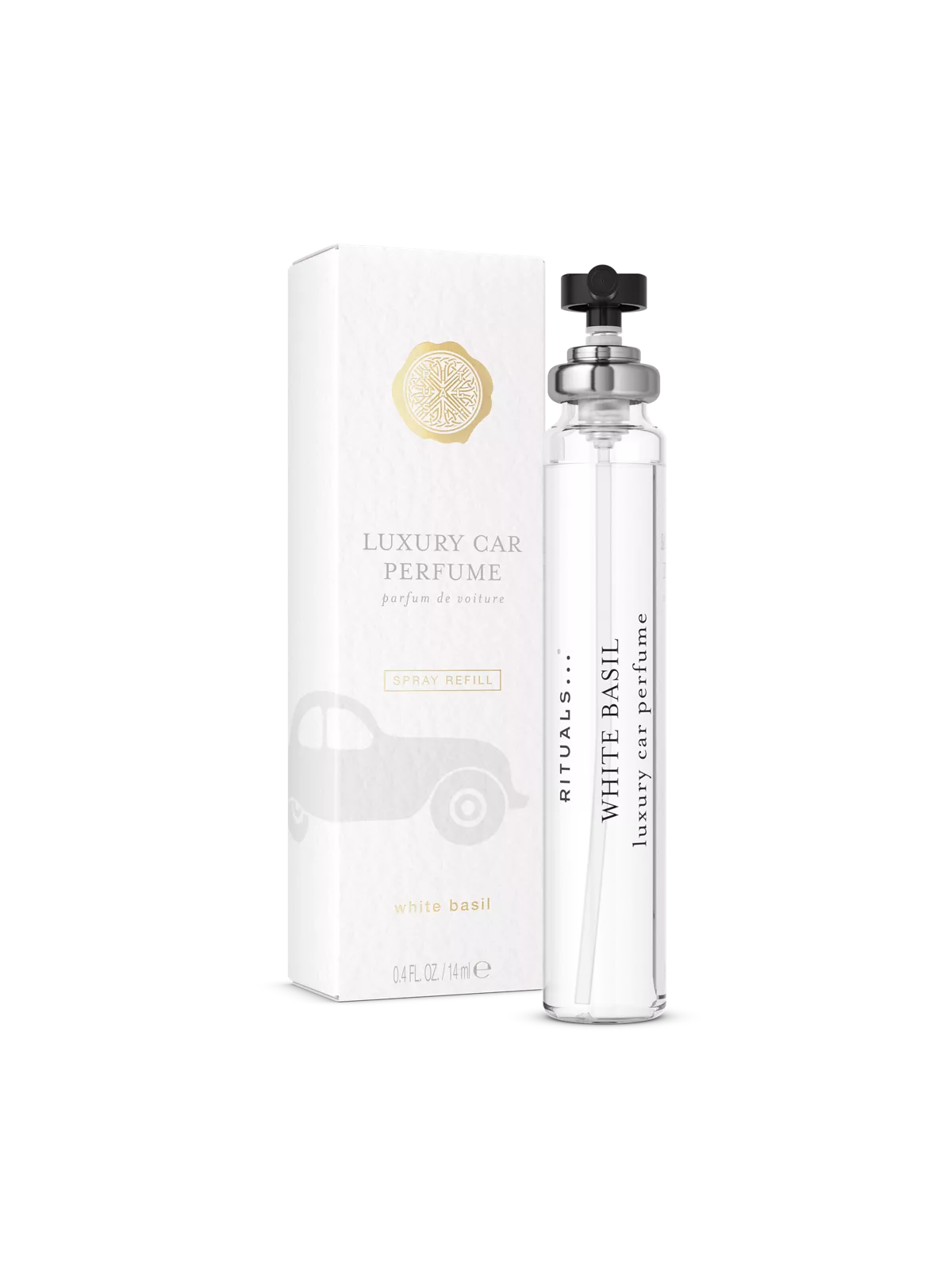 White Basil Car Perfume