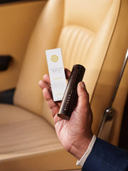 White Basil Car Perfume Lifestyle with Product