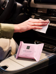 The Ritual of Sakura Car Wipes Lifestyle with Product