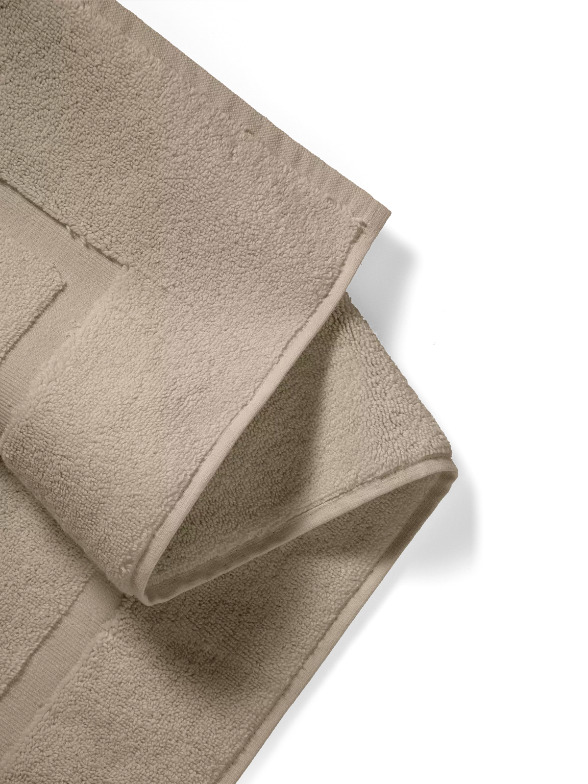 Super Smooth Cotton Bath Mat 70x120cm Sand