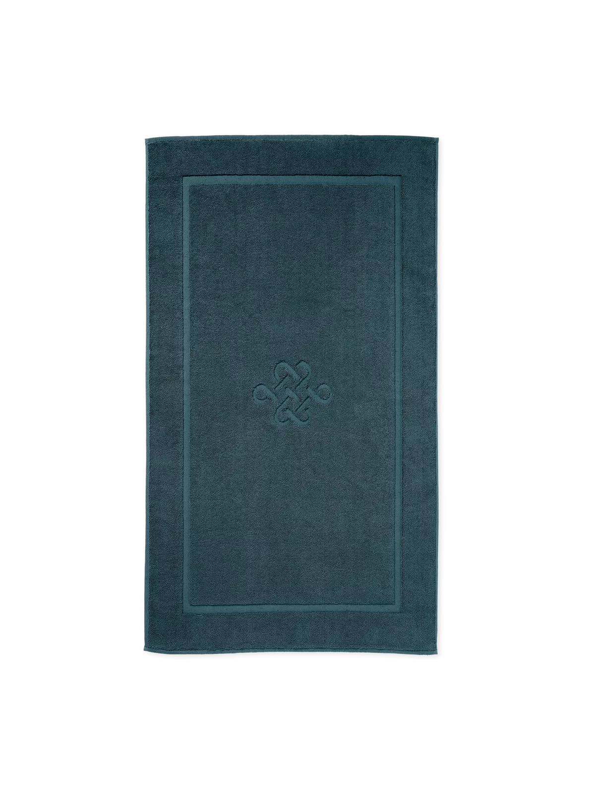 Super Smooth Cotton Bath Mat 70x120cm Petrol