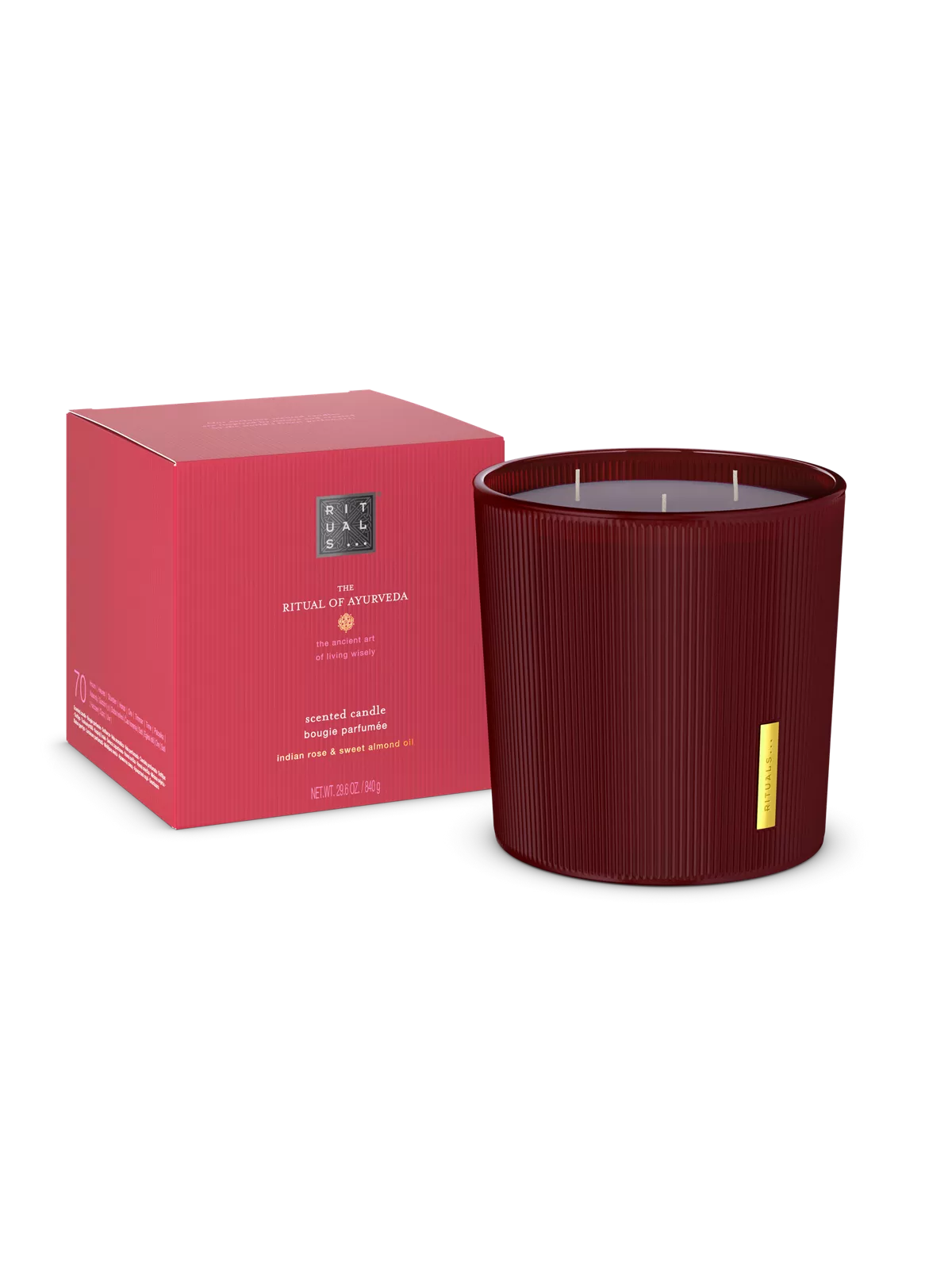 The Ritual of Ayurveda Scented Candle 840g