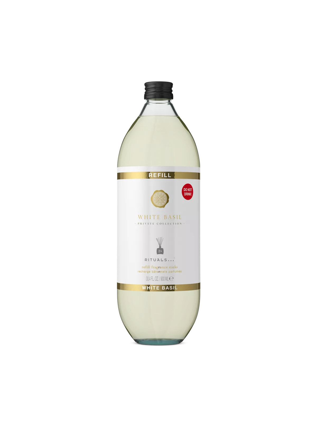 White Basil Refill Fragrance Sticks 900ml