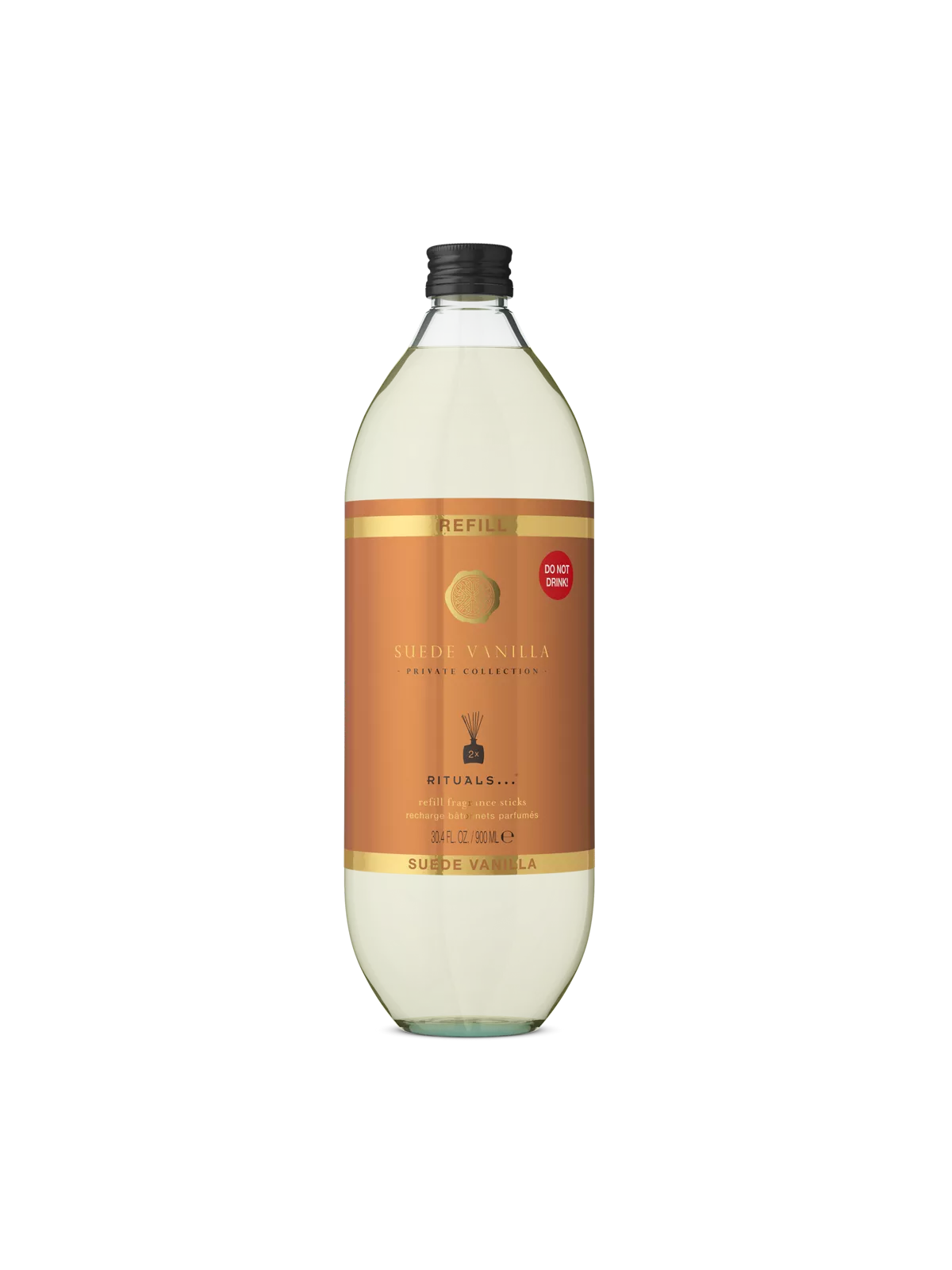 Suede Vanilla Refill Fragrance Sticks 900ml