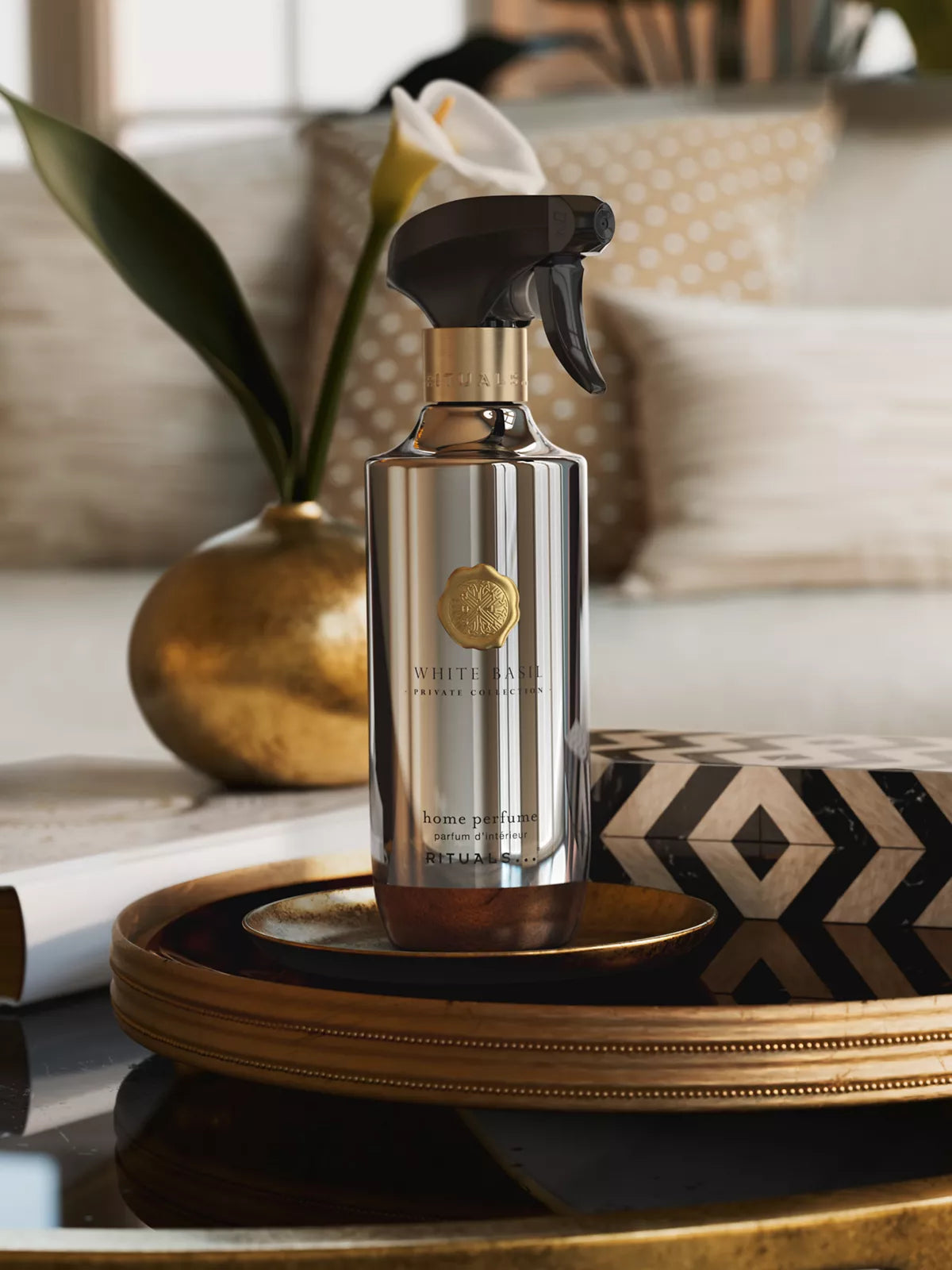 White Basil Home Perfume 400ml