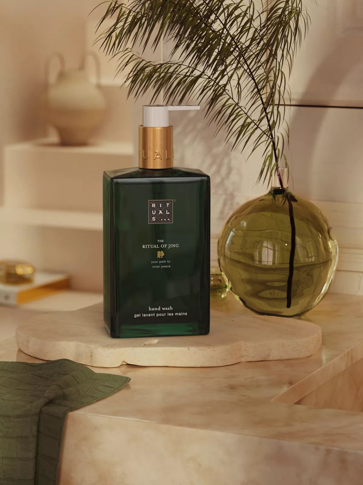 The Ritual of Jing Hand Wash 300ml Lifestyle with Product